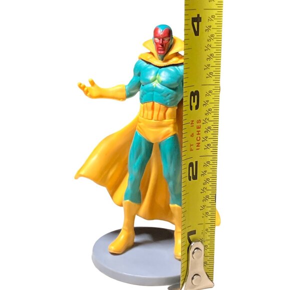 VISION MARVEL AGE OF ULTRON 3.75” ACTION FIGURE PVC TOY ON BASE - Picture 7 of 10